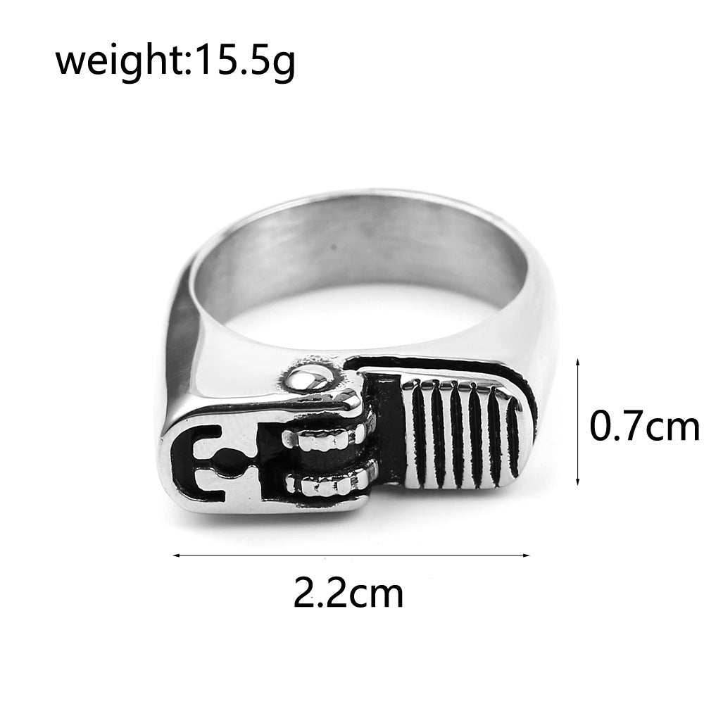 Punk Metal Lighter Ring Punk Metal Lighter Ring